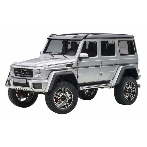 AUTOart 1/18 Scale Mercedes-Benz G500 4x4 Squared Silver Finished Product