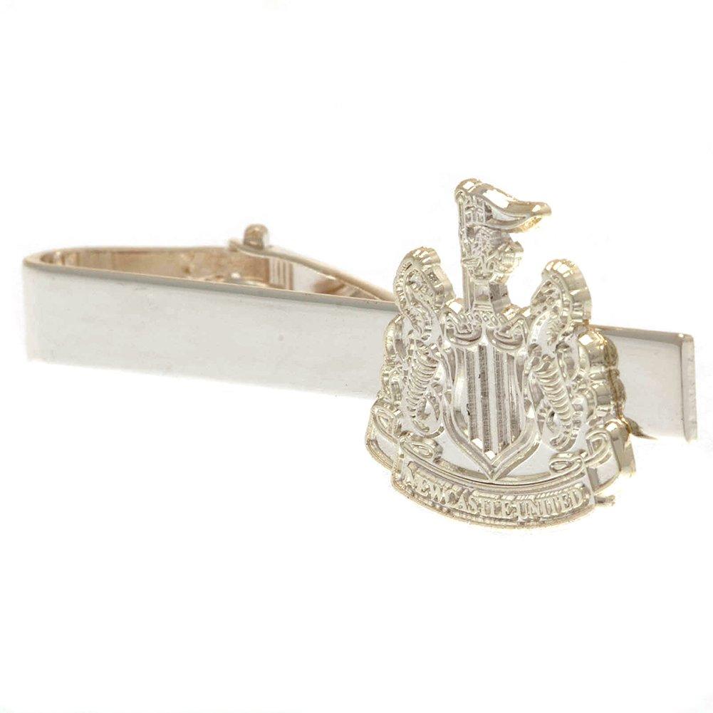 Newcastle United FC Silver Painted Tie Clip