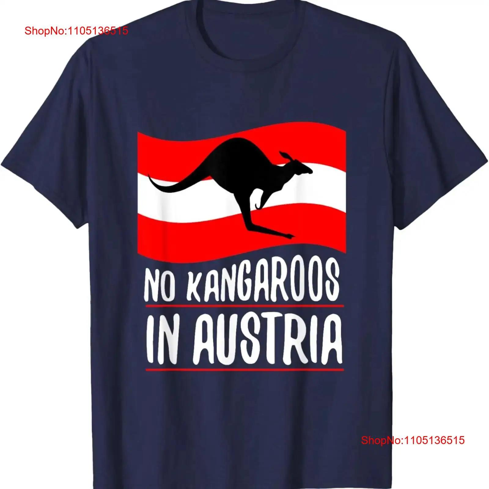 

No Kangaroos In Austria T Shirt vintage Washed Top For Everyday Wear Stylish Comfortable Breathable graphic streetwear Soft S разноцветный