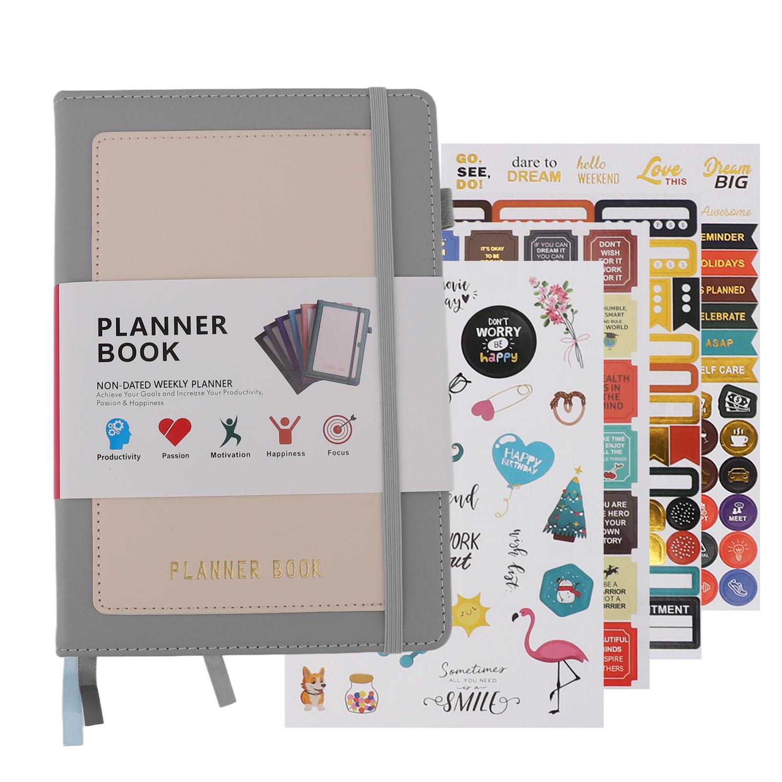 

Журнал-блокнот А5 для колледжа, линейка журналов, блокнот из искусственной кожи, планировщик, журнал-блокнот для ежедневника, автобус Grey