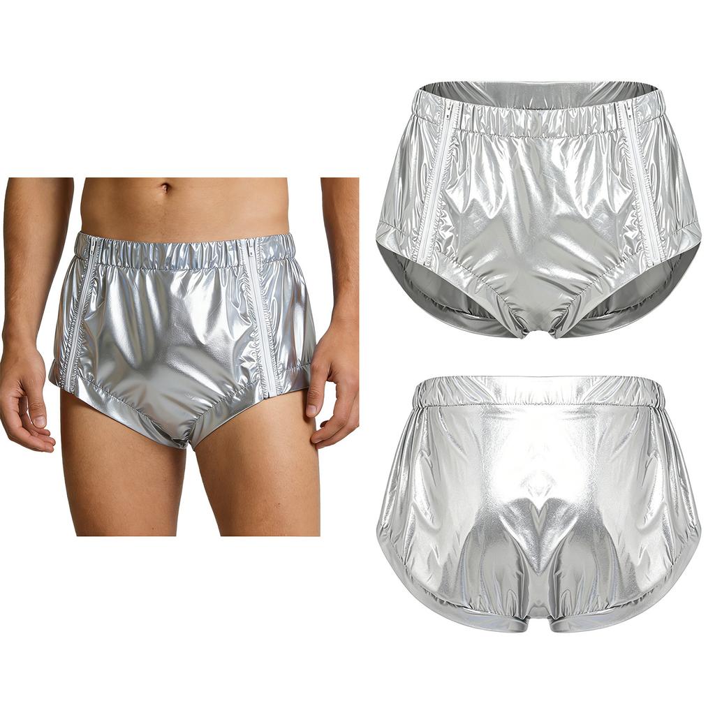 S-3XL Reusable Waterproof Diaper Cover: Both Side Zipper Tear-away Briefs for Elderly Caring Nursing & Special Needs Adults