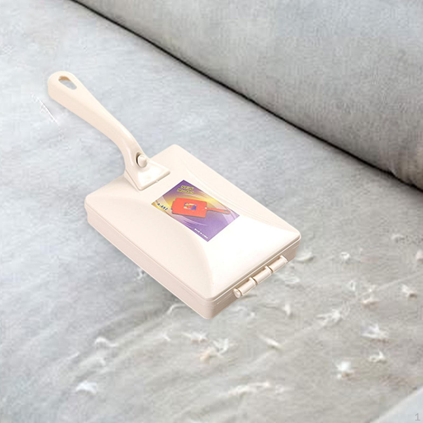 

Роликовый валик и инструмент для чистки ковров для удаления пыли с мебели и электроники бежевый