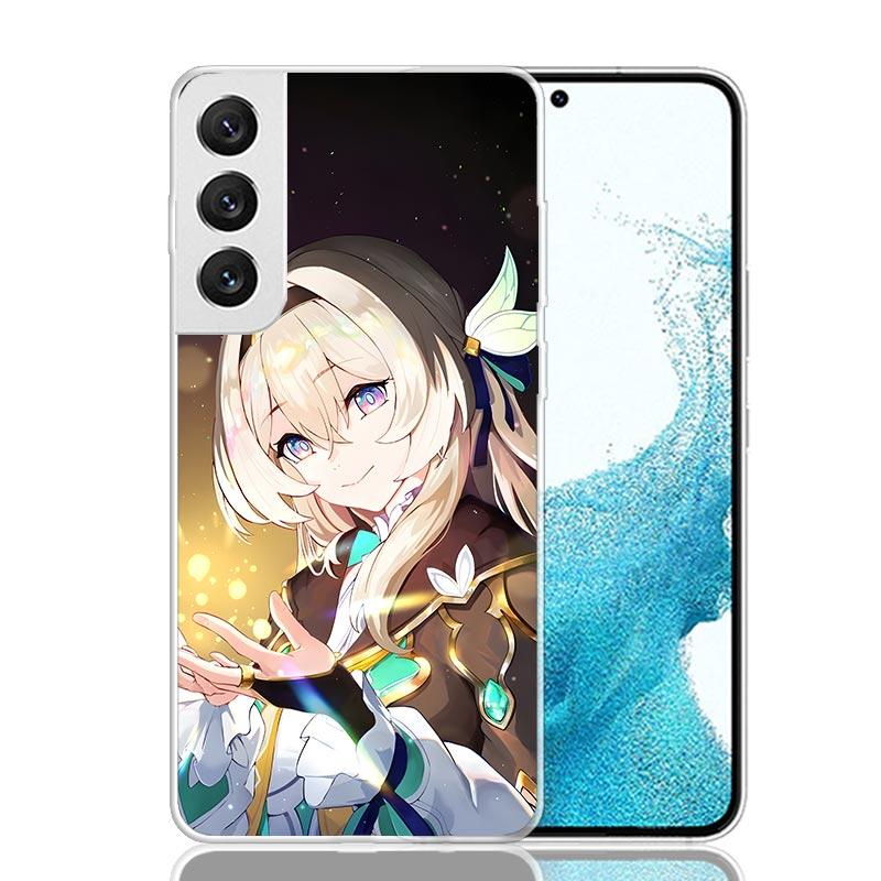 

Honkai Star Rail Firefly Phone Case For Samsung Galaxy S26 Ultra S23 S24 S25 Edge S20 FE S21 S22 Plus Soft Print Shell Cover Fun Samsung S21 FE