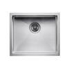 50cm Kitchen Sink Undermount Single Bowl Drop-In Basin Stainless Steel Bar