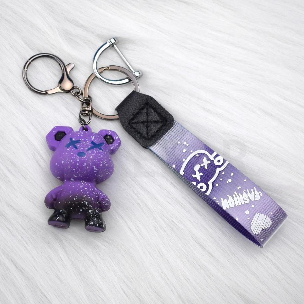 TPU Remote Key Case Cover For Korean Ssang Yong Key Case for SsangYong Kyron 2 Sanka Actyon Korando Tivoli Musso Keychain