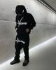 Gothic Punk Rock Letter Hoodie & Sweatshirt Set - Trendy Streetwear
