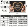 Party Backdrop Happy Birthday Birthday Heart Photo Booth Background Front Door Decor