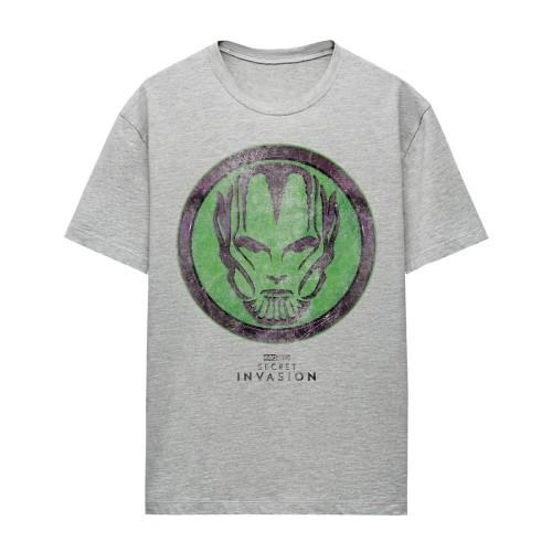 Secret Invasion Womens/Ladies Badge Heather T-Shirt