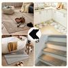 Carpet Anti Slip Sticker- Anti Curling Carpet Tape Non-Slip Area Keeps Your Rug In Place and Makes Corners Flat for Corners
