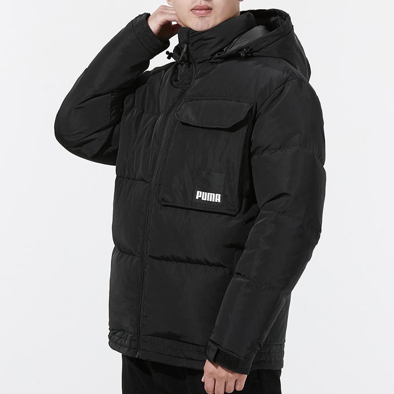 Puma Куртка Oversized Pocket Down Мужская Верхняя одежда Черный 532915-01
