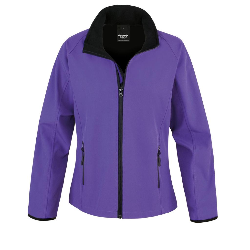 Result Core Womens/Ladies Printable Soft Shell Jacket