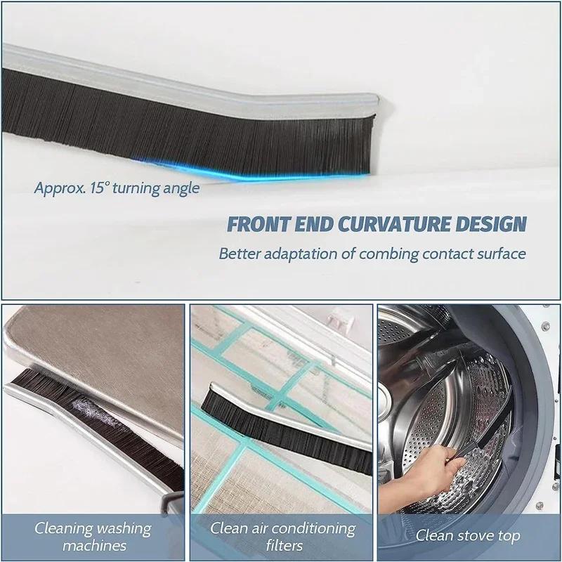 Home Cleaning Crevice Brush Bathroom Kitchen Tile Dead-end Multifunctional Window Crevice Cove Dust Brushes Cleaning Brush Tool