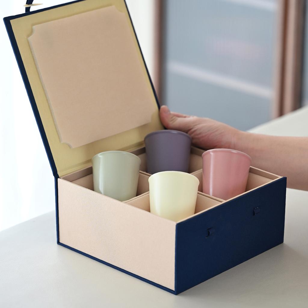Ru Kiln Master Cup Kung Fu Tea Set Single Cup Special Tea Cup Tea Cup High-End Teacup Annual Meeting Company Gifts