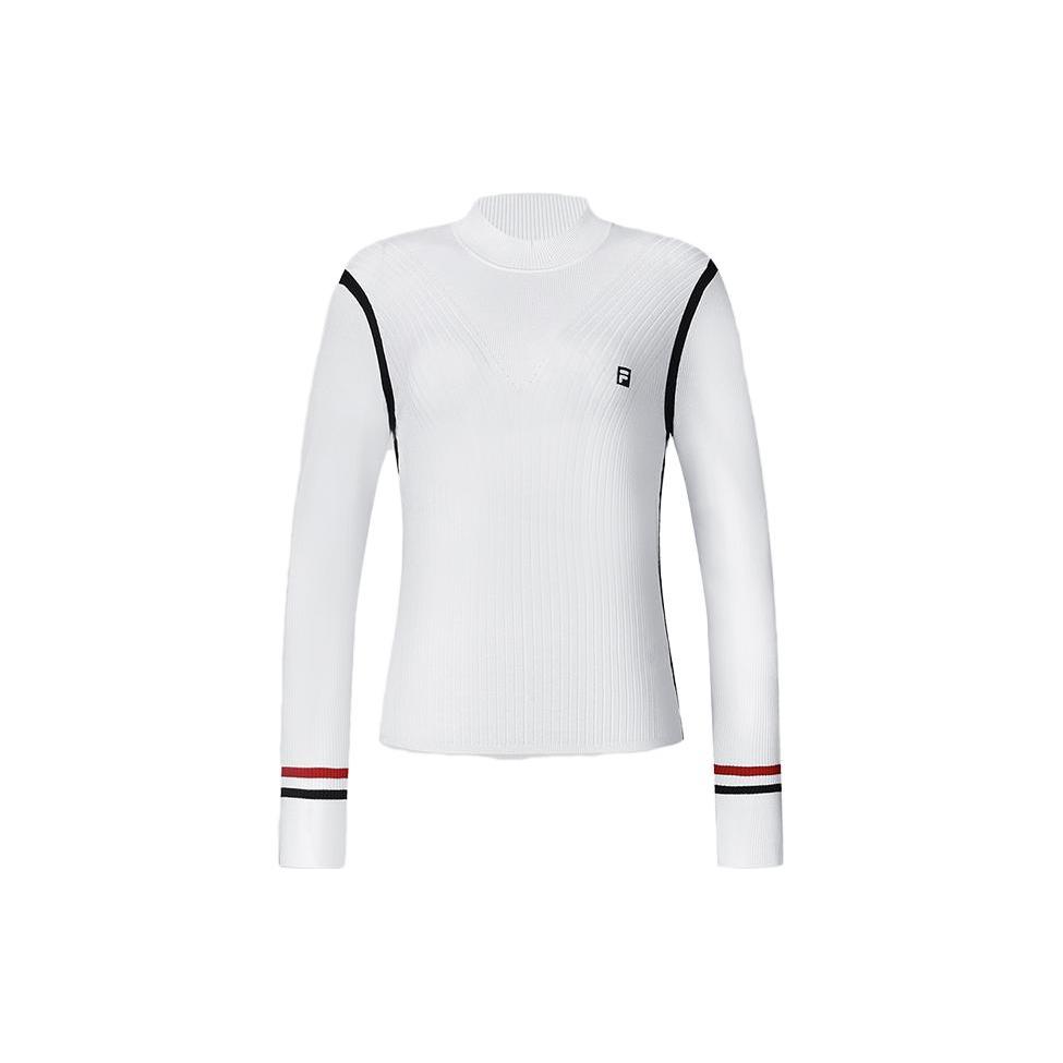 

New FILA Golf Series Knitwear Women s Jade White A11W415402F-WT S