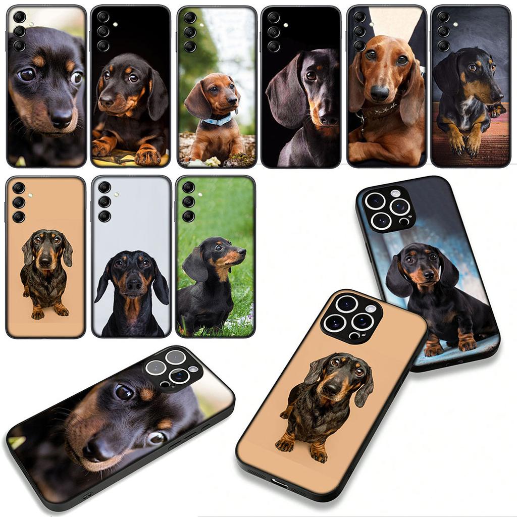 Handyhülle Tier Liebenswert Dackel Hund Hülle für Xiaomi Redmi Note 15 11 9 10 Pro Plus A5 9A 9T 10A 10C 9C NFC 15C 8T Hülle