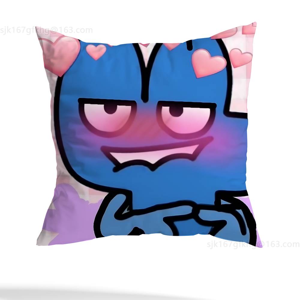 Funny Bfb X and Four pillowcase casual style decoration, suitable for home decoration (excluding pillow core)
