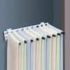 Pull Out Trousers Rack Steel Pull Out Pants Rack Pants Hanger Bar Clothes Organizers for Closet for Space Saving and Storage