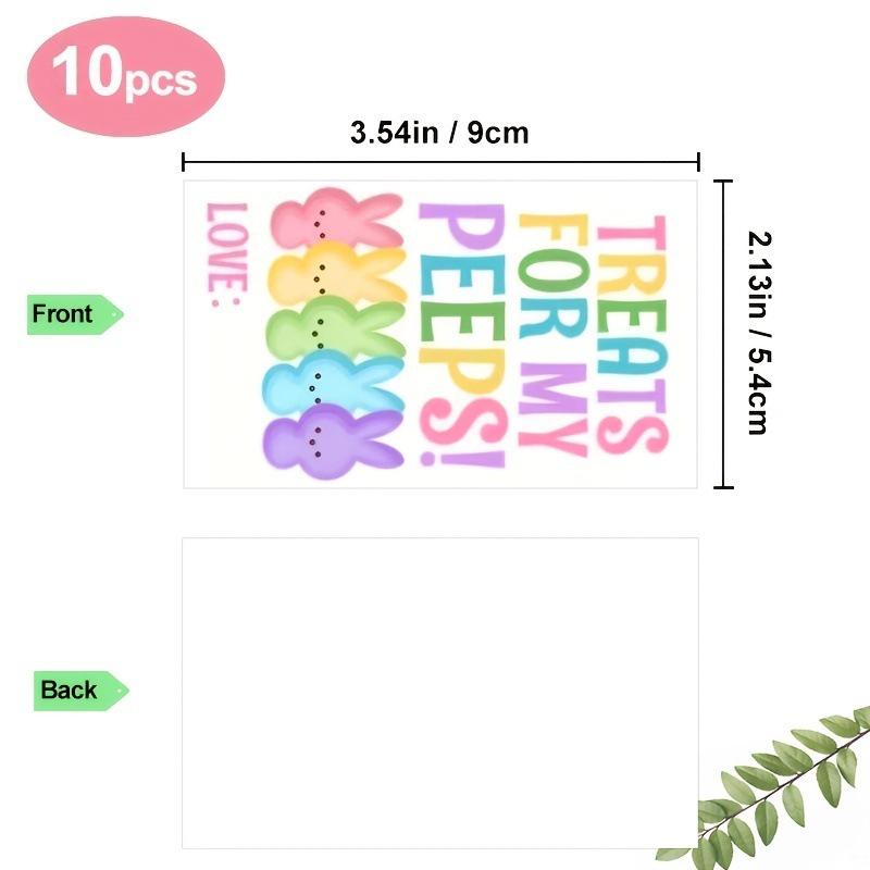 Colorful Candy Style DIY Party Invitation & Blessing Cards