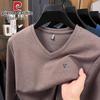 Men's V-Neck Long Sleeve T-Shirt