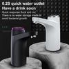 1 Set Water Pump Strong Suction Intelligent Quantification 1200mAh One Button Control High Adaptability 12W 5V Automatic Water Press for Home