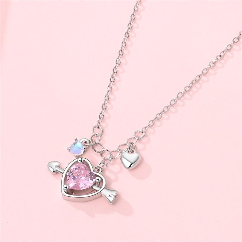 Necklace 925 Silver Cross Moonlight Guardian Dreamcatcher Necklace For Women Fashion Birthday Anniversary Jewelry Gifts