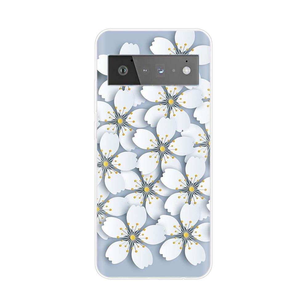 For Google Pixel 6 Pro Case Silicone Soft Clear TPU Phone Cover for Google Pixel6 Pixel 6 Pro 6A Case Pixel6A Cover Bumper Coque