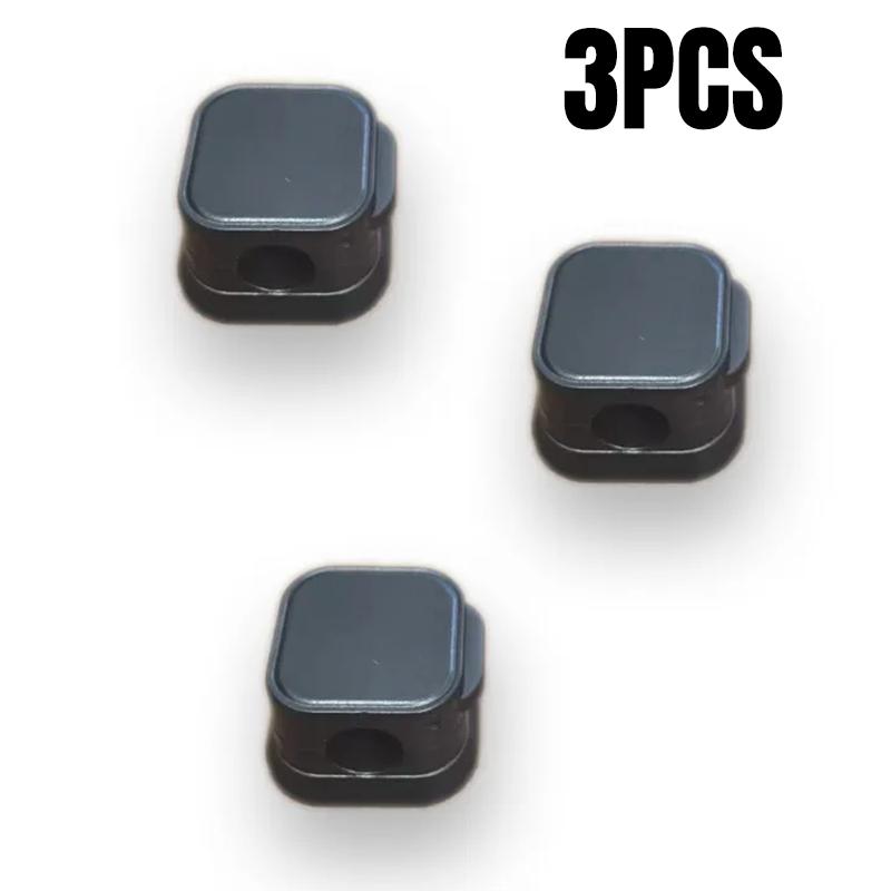 1/6PC Magnetic Cable Organizer Adjustable Desktop Hidden Cord Clips Cord Holder Reusable Wire Storage Gadgets Wire Keeper Clip