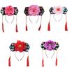 Cultural Manchu Princesses Headband Ancient Headwear for Themed Event and Gifts Live Show