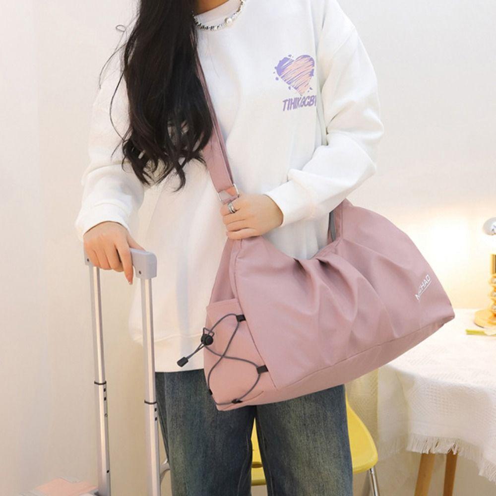 Pure Color Swimming Storage Bag Waterproof Yoga Satchel Bag Fashion Duffle Bag  Travel