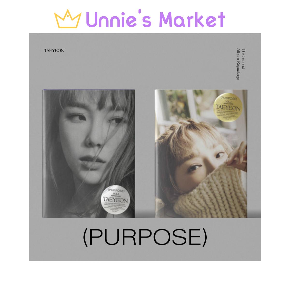

TAEYEON - Версия с перепаковкой PURPOSE. (случайный) + Бесплатный подарок