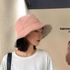 Hat Double-sided Bucket Hat Women's Autumn and Winter Versatile Trendy Brand Sun Hat Sun Protection Show Face Small Spring and Autumn Summer