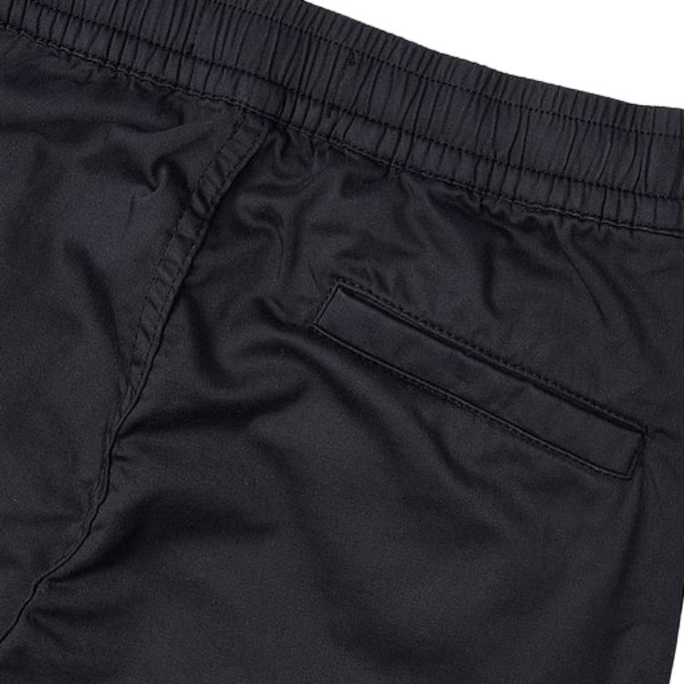STONE ISLAND Logo Straight Leg Casual Shorts Kids Shorts Black 7816L0412-V0029
