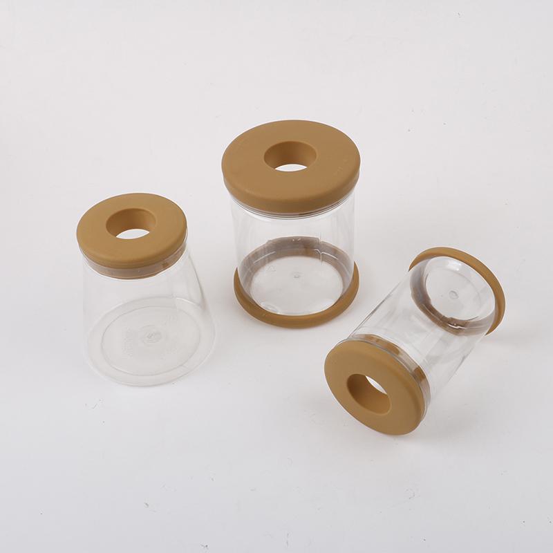 Transparenter Blumentopf Hydroponischer automatischer Wasseraufnahme-Blumentopf aus Kunststoff