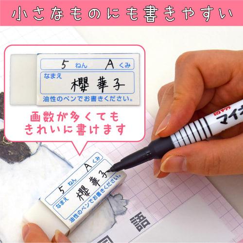 Sakura Crepas Name Pen Oil-Based My Name Extra Fine Black 10 Pieces HK#49(10)