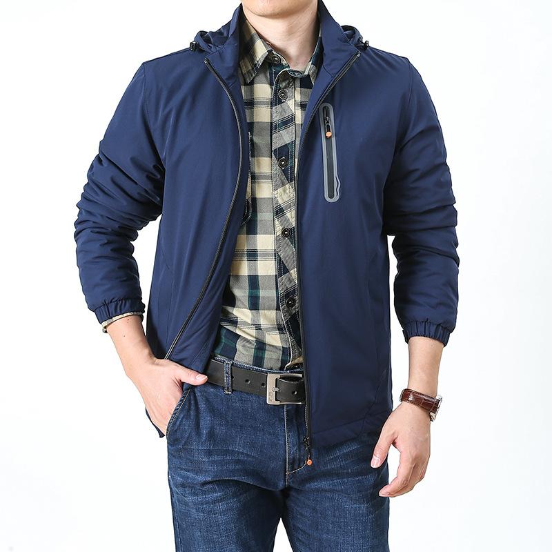 Spring and Autumn New Style Velvet Thickened Warm Stretch Jacket Men's Outdoor Four-sided Elastic Quick-drying Breathable Jacket