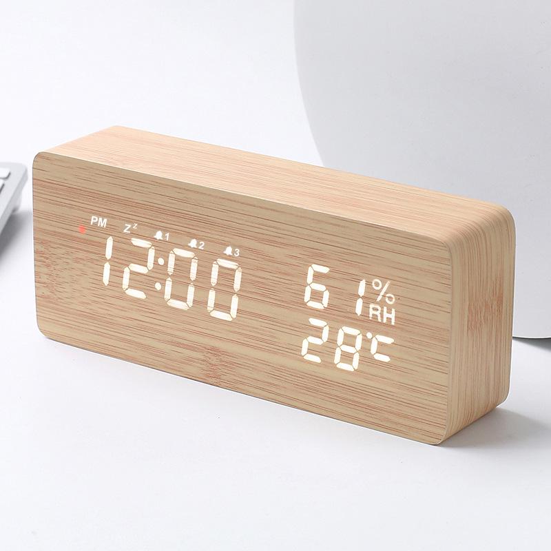 Japanese Radio Clock Japanese Clock Automatic Timing Electronic Intelligent Alarm Clock German Radio Wave Digital Radio Clock