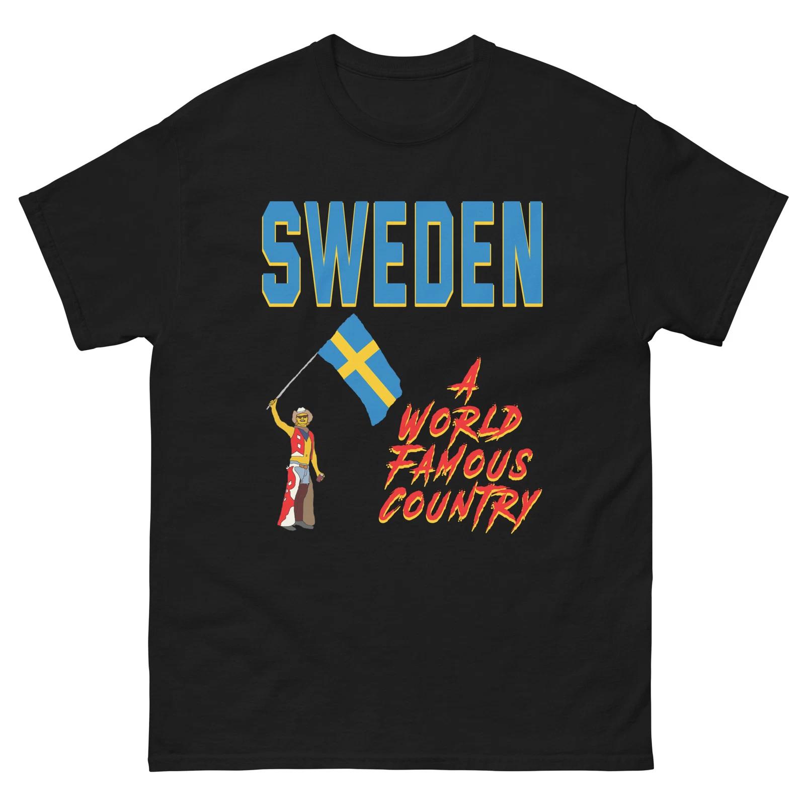 

Sweden a World Famous Country Unisex classic tee L