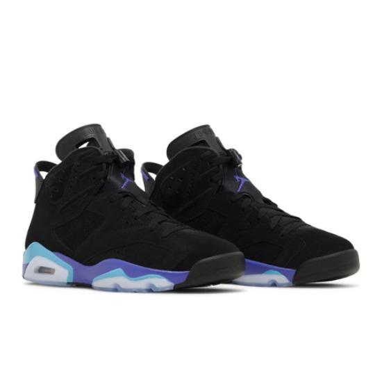 Air Jordan 6 Retro Aqua CT8529-004 EU 41 чёрный