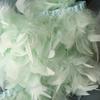 50Pcs Turkey Feather Fire Piece Feather Cloth Edge, Skirt Lace Feather Wall Feather Light Diy Dance Suit Decorative Materials