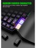 Limei GK103S Luminous One-Handed Gaming Keyboard & Phone Converter