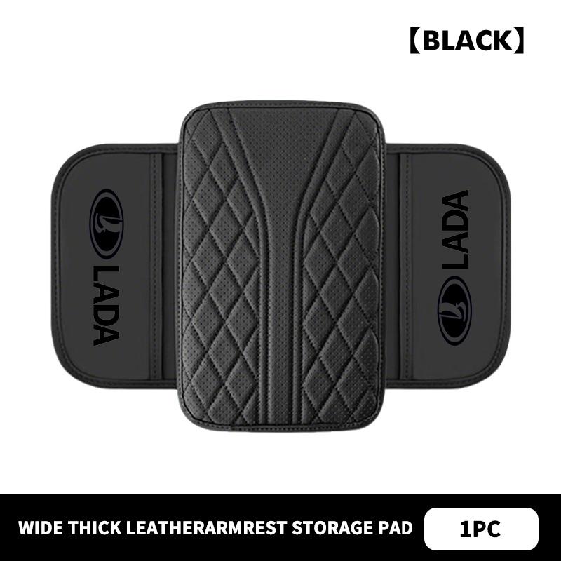 Car Armrest Side Storage Cover Leather Organization Box Mat For Lada Largus Priora Vesta Niva Samara Kalina 4x4 Urban Granta SS10
