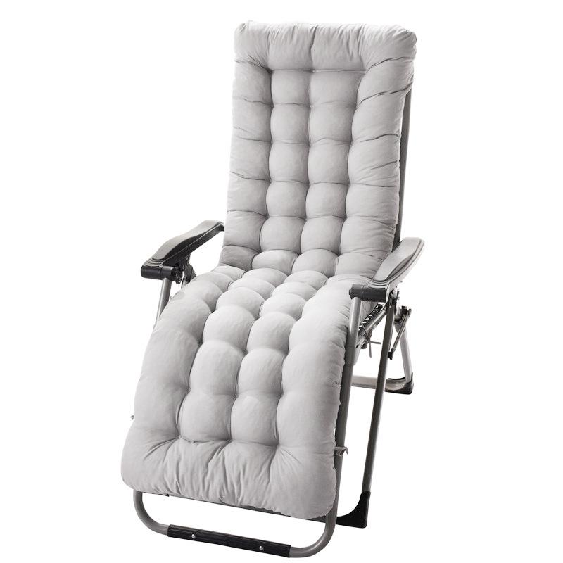 Autumn & Winter Flannel Rocking Chair Cushion - Thick, Double-Sided, Foldable Recliner Pad