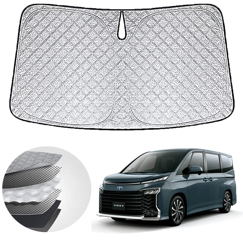 

WAIROGA Voxy Солнцезащитный козырек Серия 80 Эксклюзивный Передний солнцезащитный козырек VOXY NOAH 80 Январь 2014 г. - настоящее время Noah Серия 80 Автомобильный солнцезащитный козырек Солнцезащитный козырек на лобовое стекло Конструкция