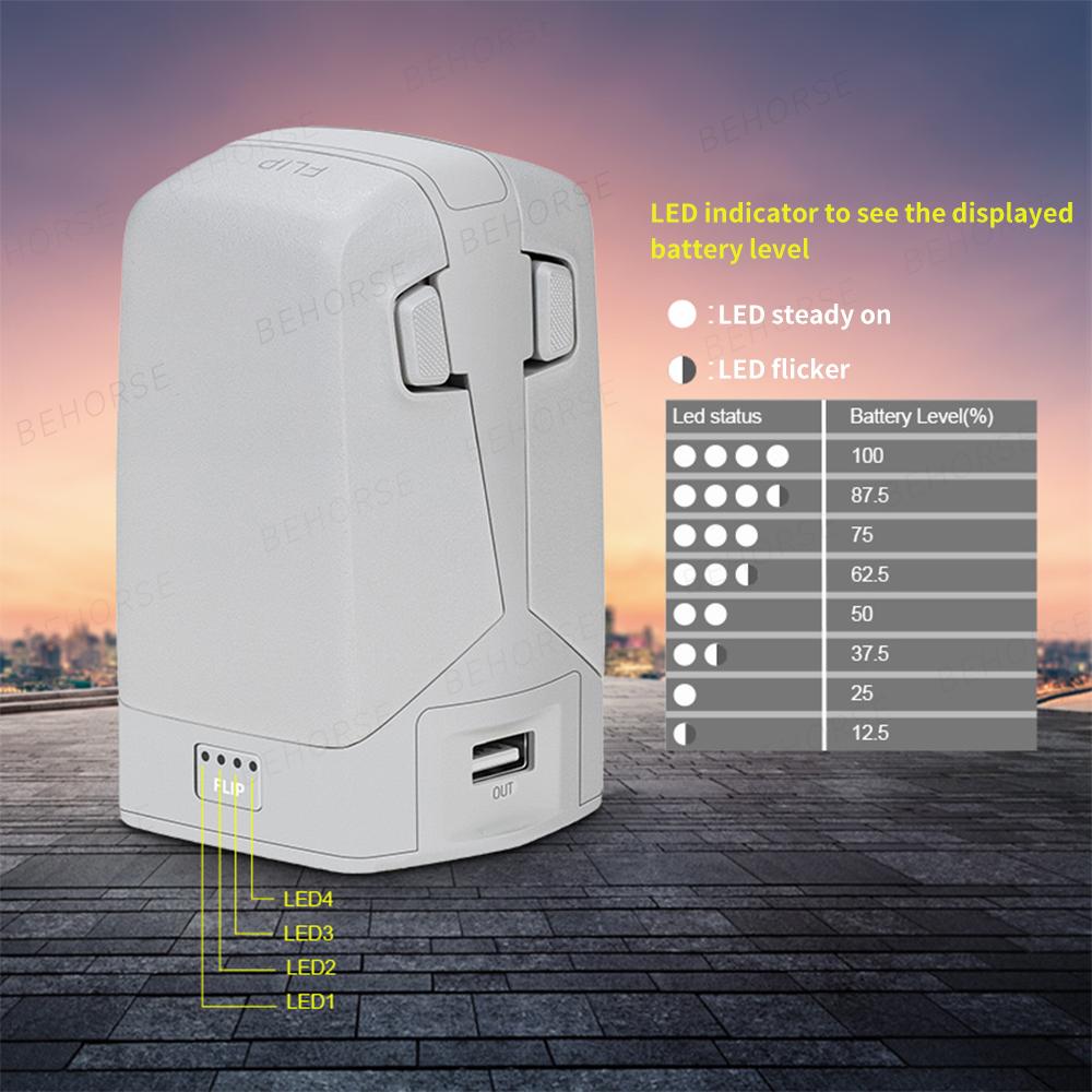 

Двостороння зарядна станція для DJI Flip Зарядний пристрій для акумулятора Вертикальний дворецький Павербанк Зарядна станція Комплект для аксесуарів для дрона DJI Flip