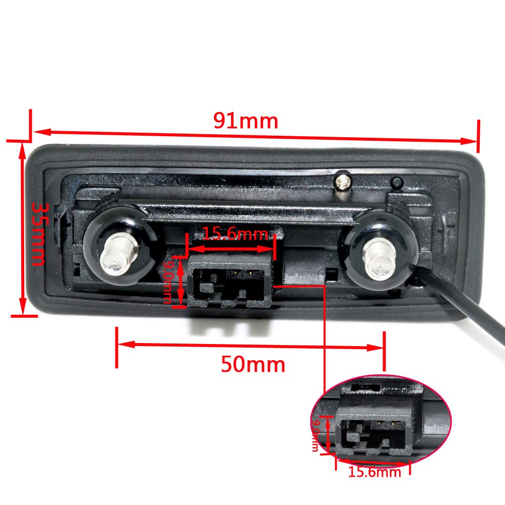 Auto Wayfeng WF® CCD Night Vision Car Trunk Handle Reverse Parking Parking Rear View