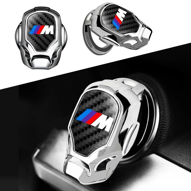 Car Switches Button Engine Start Stop Metal Protective Ring Cover For BMW M Sport M1 M3 M4 M5 M6 E90 F30 F10 E87 X3 X4 X5 X6
