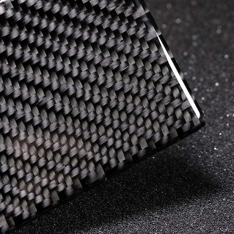 For Mercedes Benz W204 C class Car Interior Moulding Carbon Fiber Rear Air Condition Vent Cover Trim Air Outlet