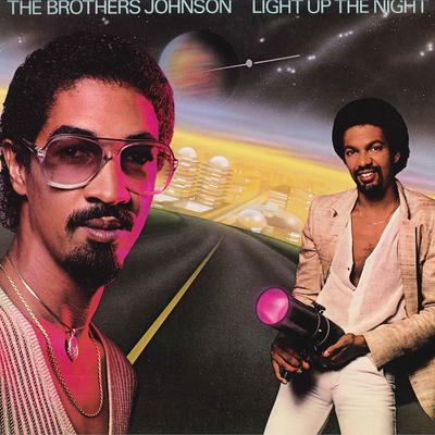 LP-skiva BROTHERS JOHNSON - Light Up The Night SP3716 A&M 1980 US Soul/Funk Begagnad