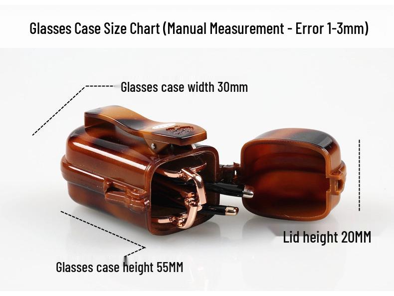 Baida Portable Folding Reading Glasses for Men & Women - Compact, Lightweight Lens for Presbyopia (Model 072)