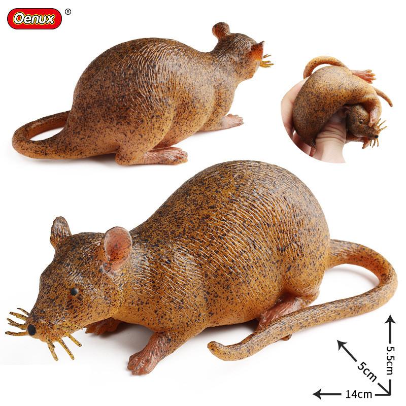 Cat Teething Toy Mouse With Durable Plastic Material For Biting And Selfplay